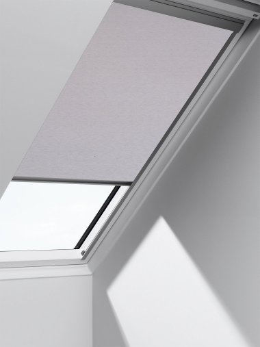 CREAM BLACKOUT PLEATED BLIND for VELUX GGL 8 U08 or 808 