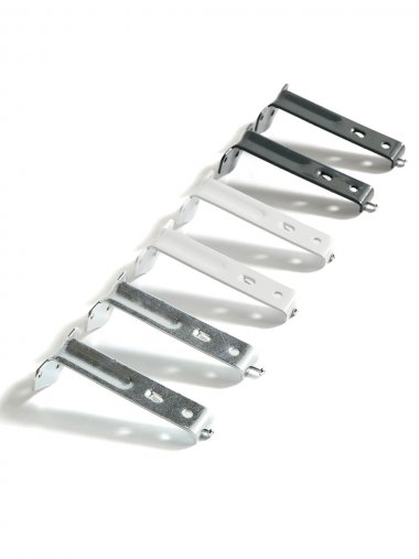 135mm Vertical Blind Face Fix Brackets - per pair