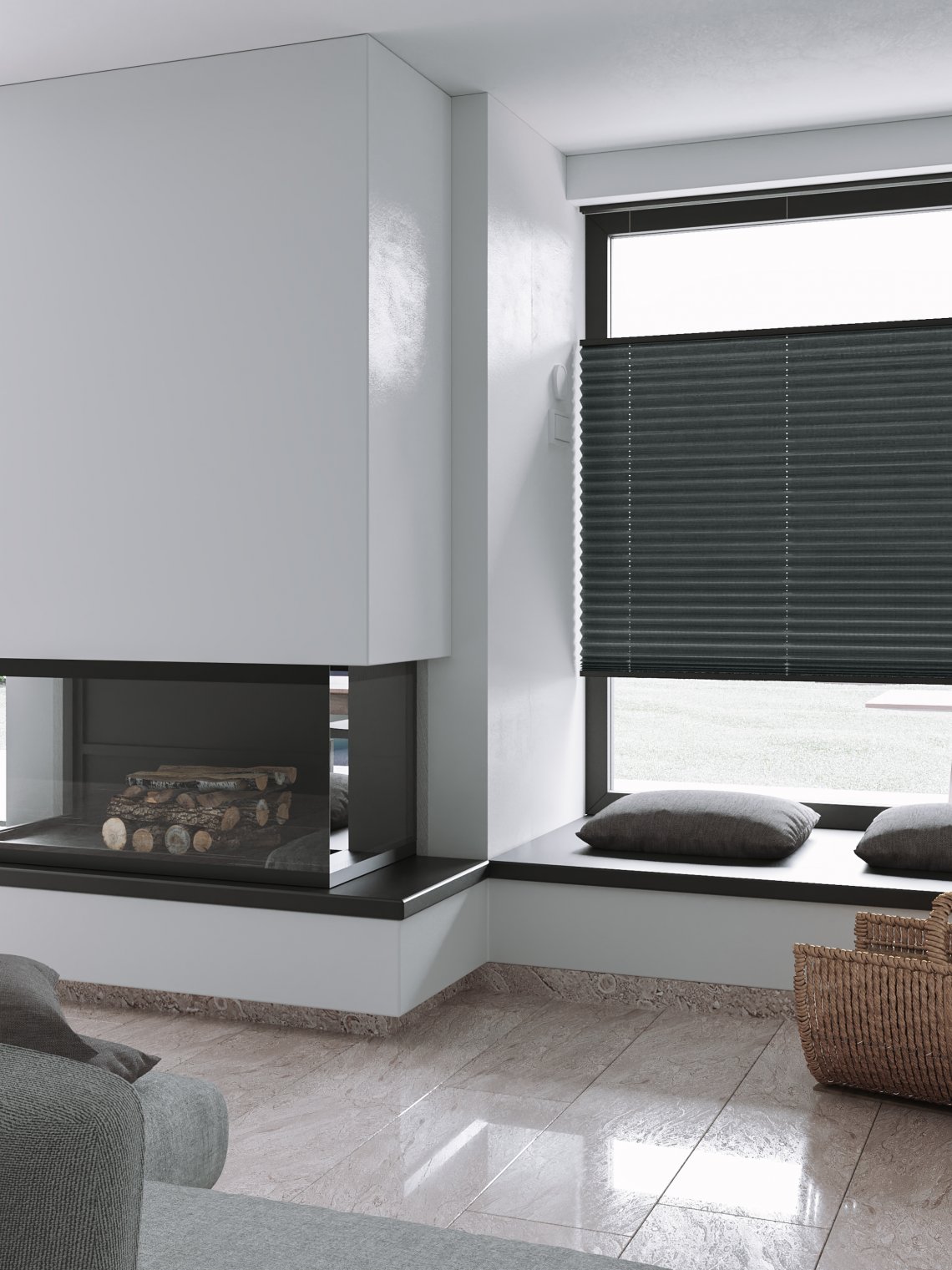 MultiZone Tension Pleated Blinds